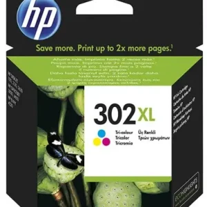 HP 302XL TRI-COLOUR INK CRTR