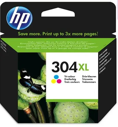 HP No 304XL TRI-COLOR INK CRTR