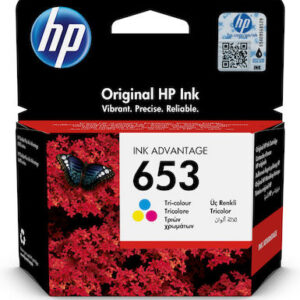 HP 653 Tri-Color Original Ink