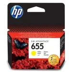 HP 655 YELLOW INK CRTR