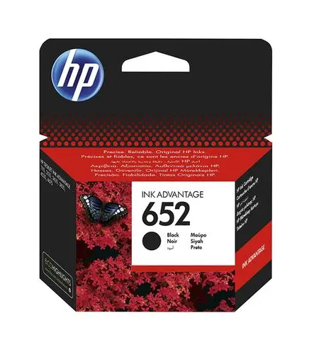 HP ΜΕΛΑΝΙ INKJET No 652 BLACK