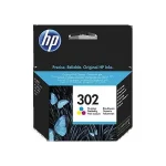 HP 302 TRI-COLOUR INK CRTR