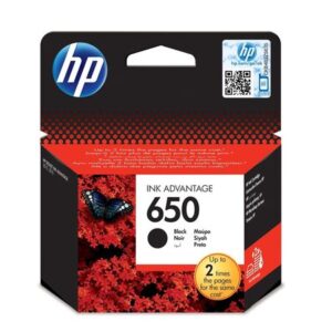 HP No 650 BLK INK CRTR