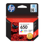 HP No 650 TRI-COLOR INK CRTR