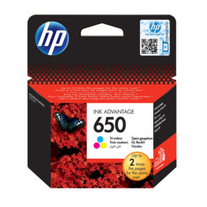 HP No 650 TRI-COLOR INK CRTR