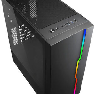 Sharkoon Sharkoon RGB Slider Midi Tower Μαύρο (RGBSLIDER) (SHRRGBSLIDER)