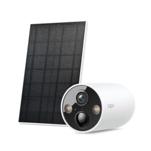 TP-LINK Smart Wire-Free Security 2K QHD Camera with Solar Panel 10.000mAh battery (TAPO C425 KIT)