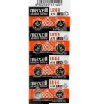 Buttoncell Maxell LR44