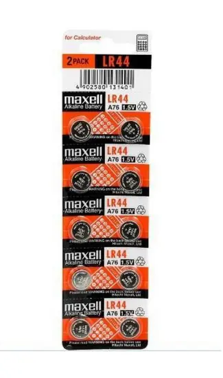 Buttoncell Maxell LR44