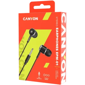 Canyon Stereo Headphones with mic 3.5mm