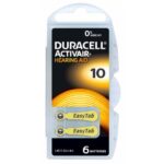 Μπαταρίες Ακουστικών Βαρηκοίας Duracell 10 Activair 1.4V