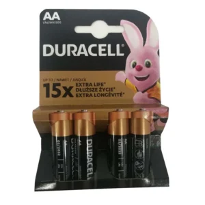 Duracell Αλκαλικές Μπαταρίες AA 1.5V 4τμχ (DAALR6MN15004)