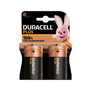 Duracell Αλκαλικές Μπαταρίες D 1.5V 2τμχ (DDLR20)