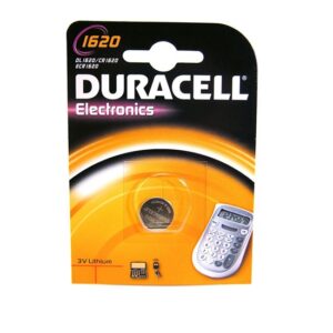 Duracell Electronics Μπαταρία Λιθίου Ρολογιών CR1620 3V 1τμχ (DECR1620)