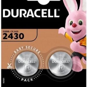 Duracell Electronics Μπαταρία Λιθίου Ρολογιών CR2430 3V 2TMX (DECR24302)