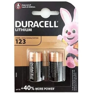 Duracell Ultra Μπαταρία Λιθίου CR123 3V 2TMX