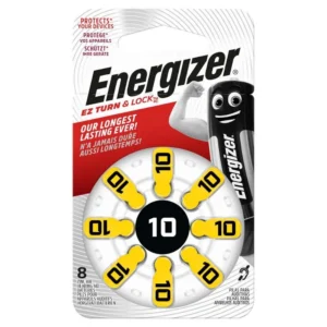 Energizer Μπαταρίες Ακουστικών Βαρηκοΐας 10 1.4V 8τμχ (22579069)