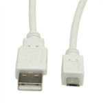 USB CABLE TYPE A-B MICRO V.2 0.8M