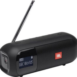 JBL Tuner 2, Bluetooth Speaker with DAB-FM Radio, Waterproof IPX7 (Black) JBLTUNER2BLK