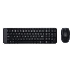Logitech MK220 Desktop Combo US (Black, Wireless)