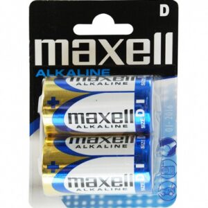 Maxell Αλκαλικές Μπαταρίες D 1.5V 2τμχ (9017590)