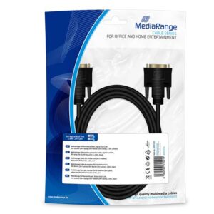 Καλώδιο MediaRange DVI monitor connection, digital dual link, DVI plug (24+1)/DVI plug (24+1), 2.0m,
