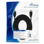Καλώδιο MediaRange HDMI Speed with Etheme connection cable,gold-plated contacts 10.2 Gbit/s data