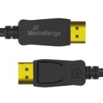 MediaRange DisplayPort Cable Ver. 2.1 40 Gbps 4K@120HZ 8K@60Hz True Color 2m