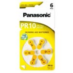 Panasonic PR10 Μπαταρίες Ακουστικών Βαρηκοΐας 1.4V (PR230/6LB)