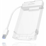 RaidSonic ICY BOX Θήκη για Σκληρό Δίσκο 2,5" SATA III με σύνδεση USB 3.0 σε Διάφανο χρώμα