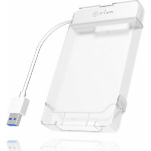 RaidSonic ICY BOX Θήκη για Σκληρό Δίσκο 2,5" SATA III με σύνδεση USB 3.0 σε Διάφανο χρώμα