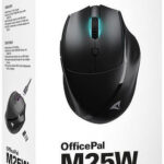 Sharkoon OfficePal M25W Black (OFFPALM25WBK)