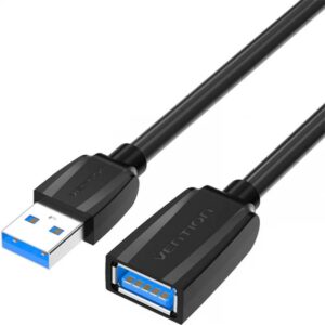 VENTION USB 3.0 Extension Cable 2m Black (VAS-A45-B200)