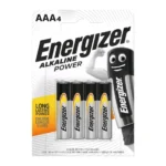 Μπαταρία Αλκαλική Energizer Alkaline power LR03 SIZE AAA 1.5V Τεμ 4